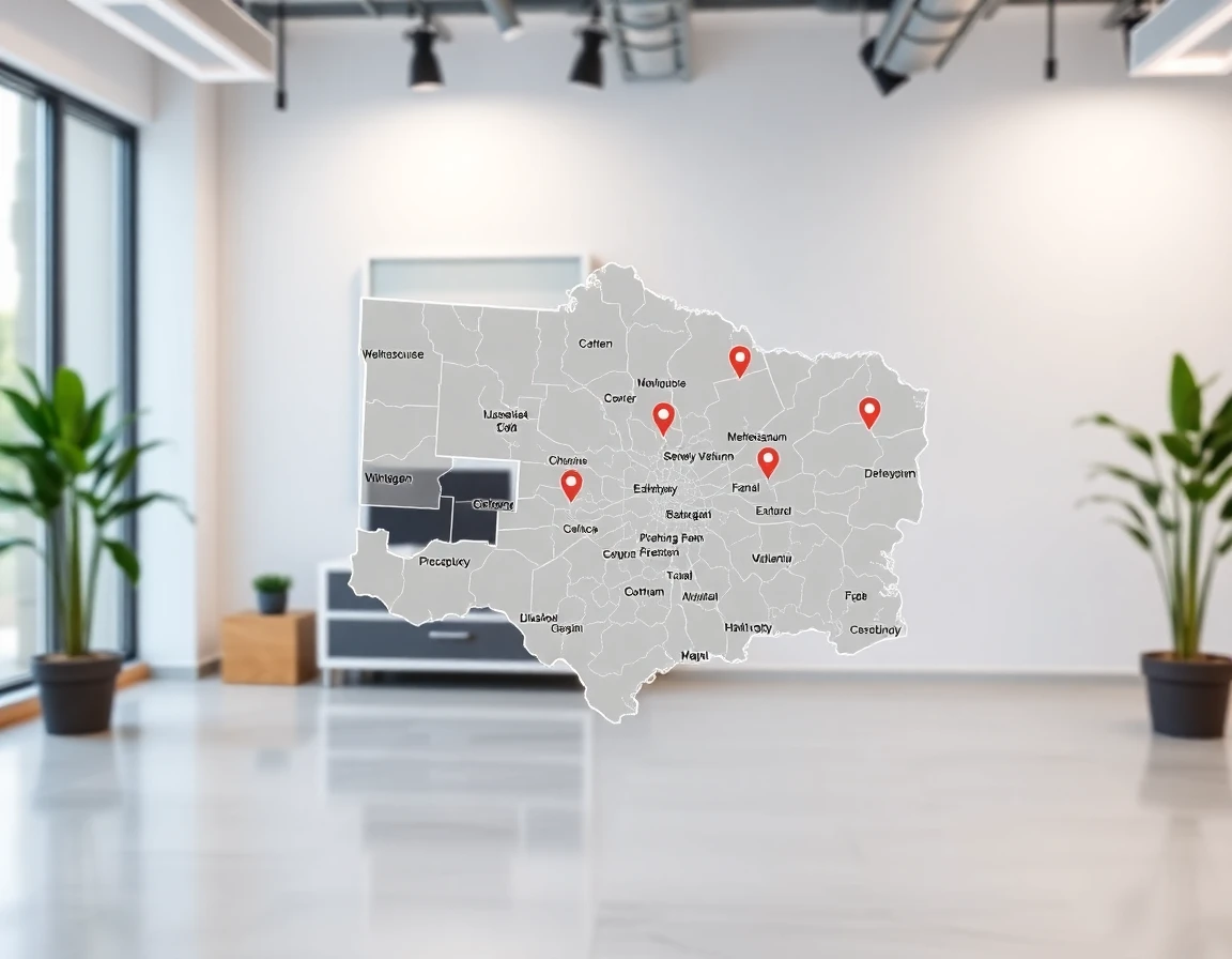 Hvac Service Areas Map